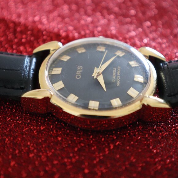 Vintage Oris AM044 Swiss-made, professionally refurbished: 17‑Jewel Manual Wind - Picture 7 of 9